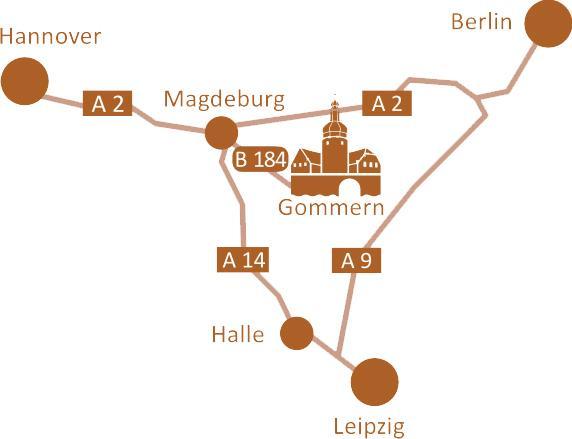 Wasserburg Zu Gommern Extérieur photo